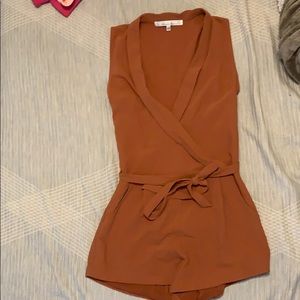 Burnt Orange Romper